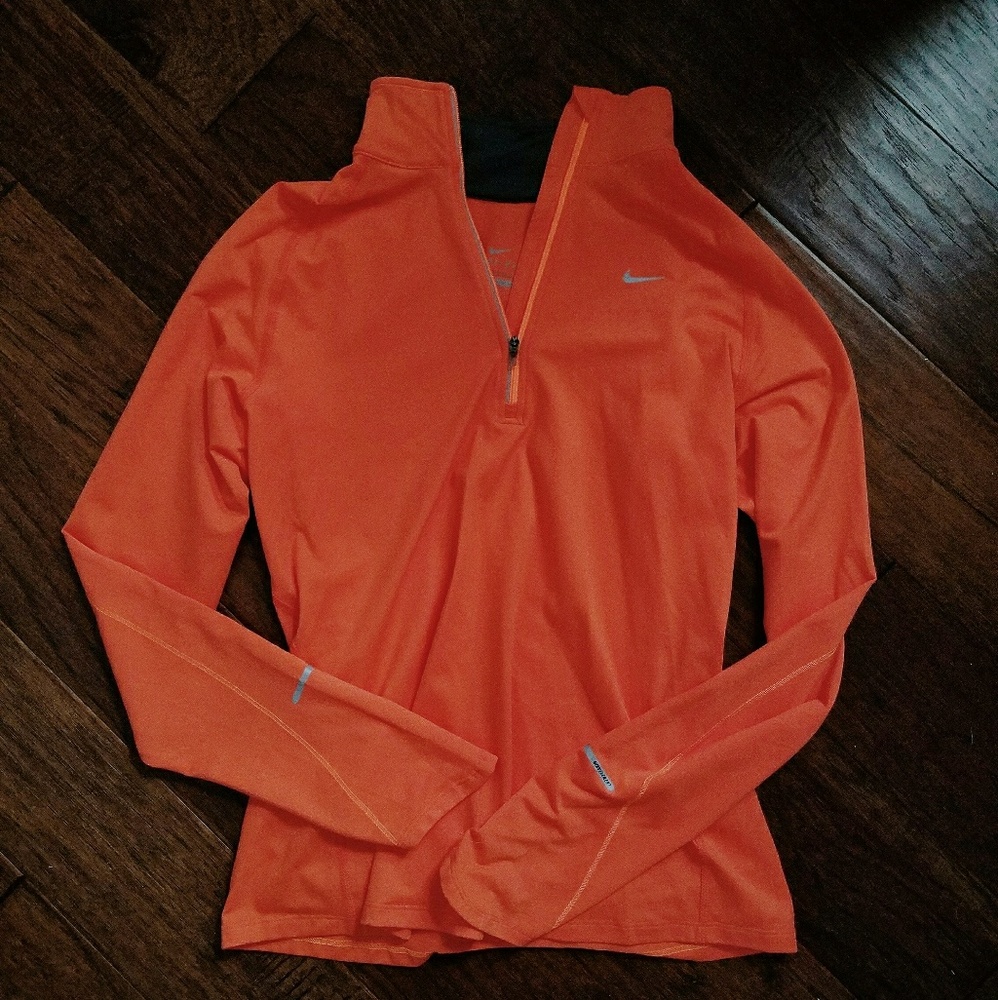 Nike dri fit zip up